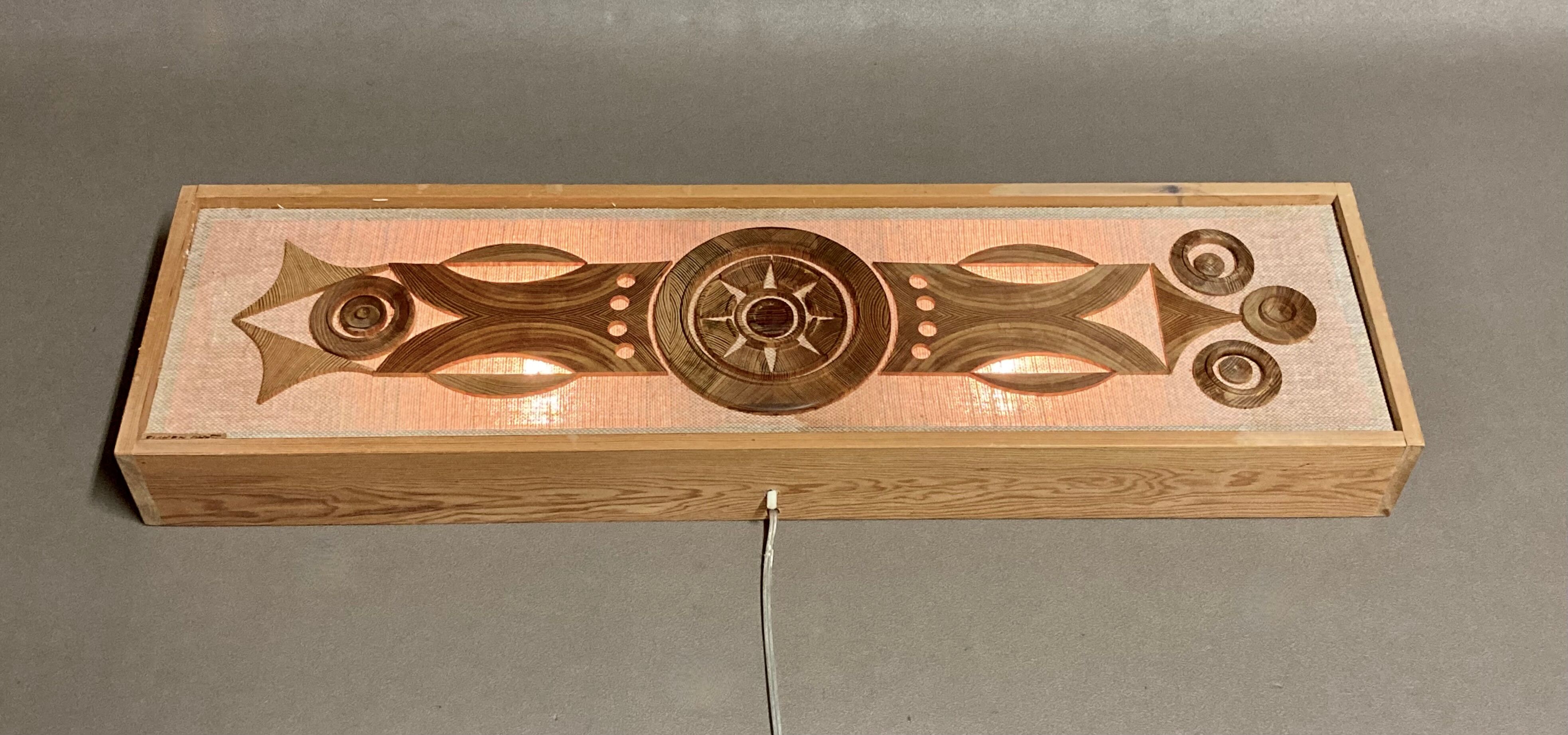 Scandinavian design wall lamp 1950