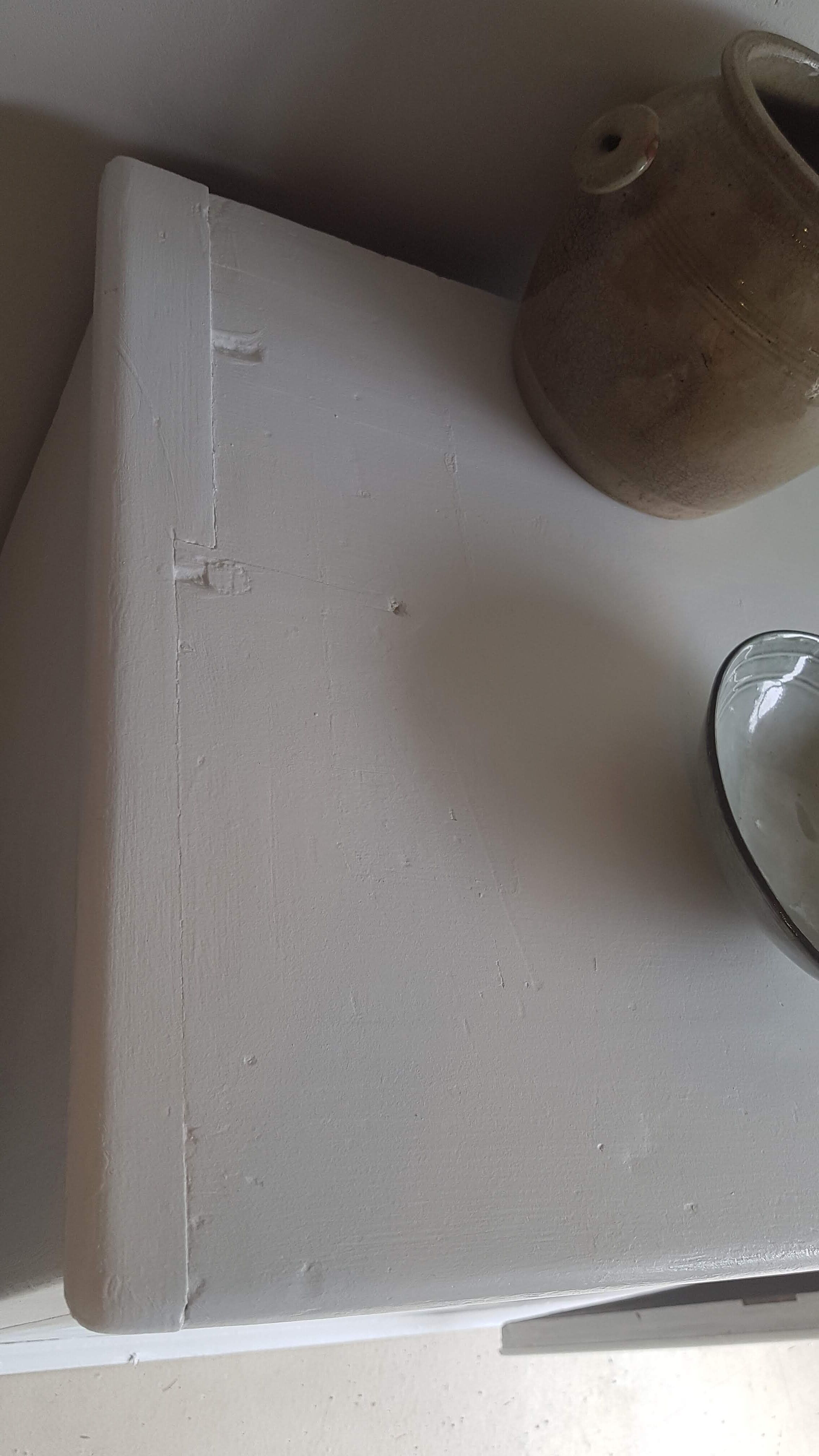 Old White Parisian Buffet