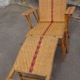 Wicker long chair