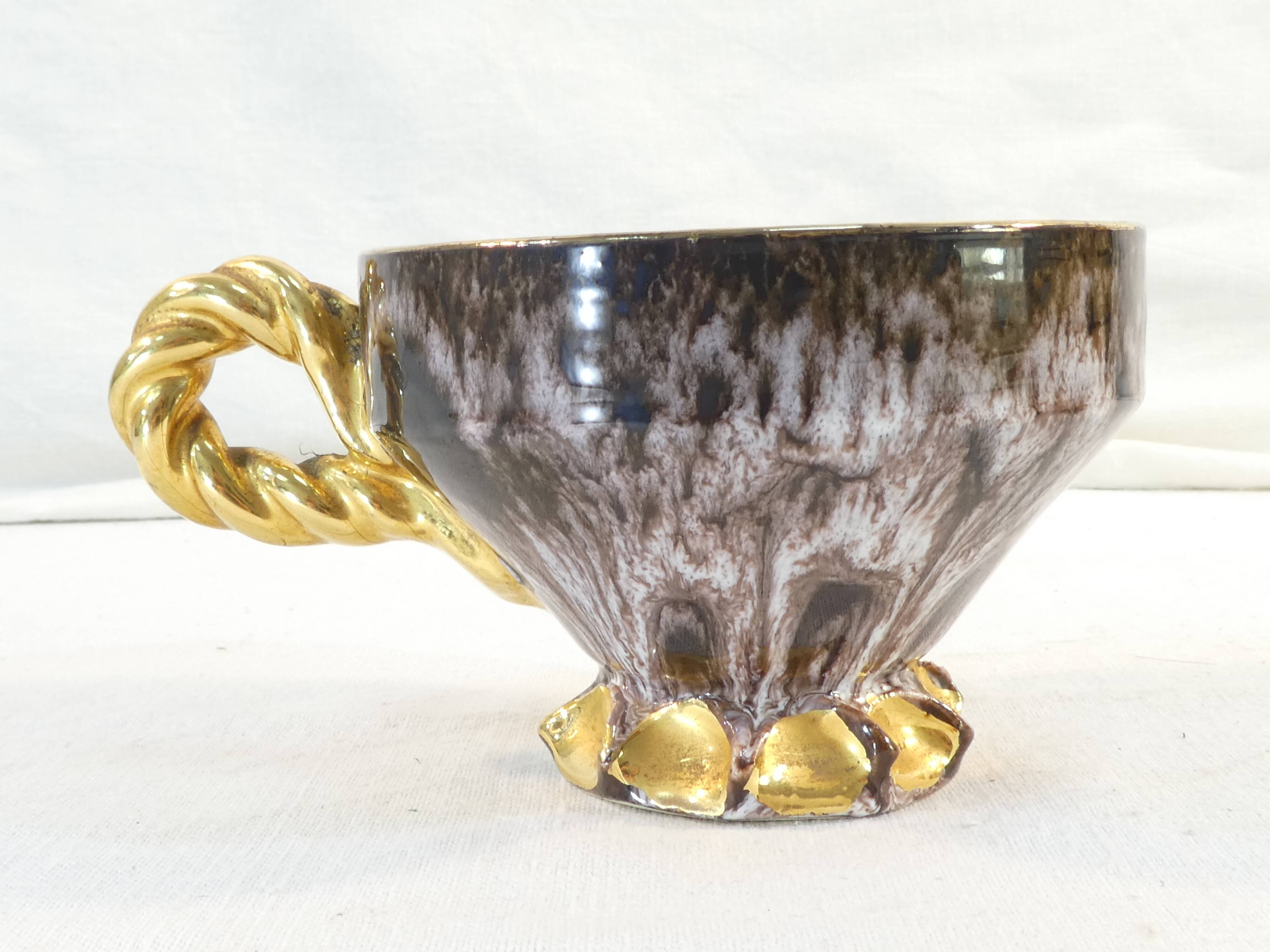 Lunch cup and tea sub-cup vallauris