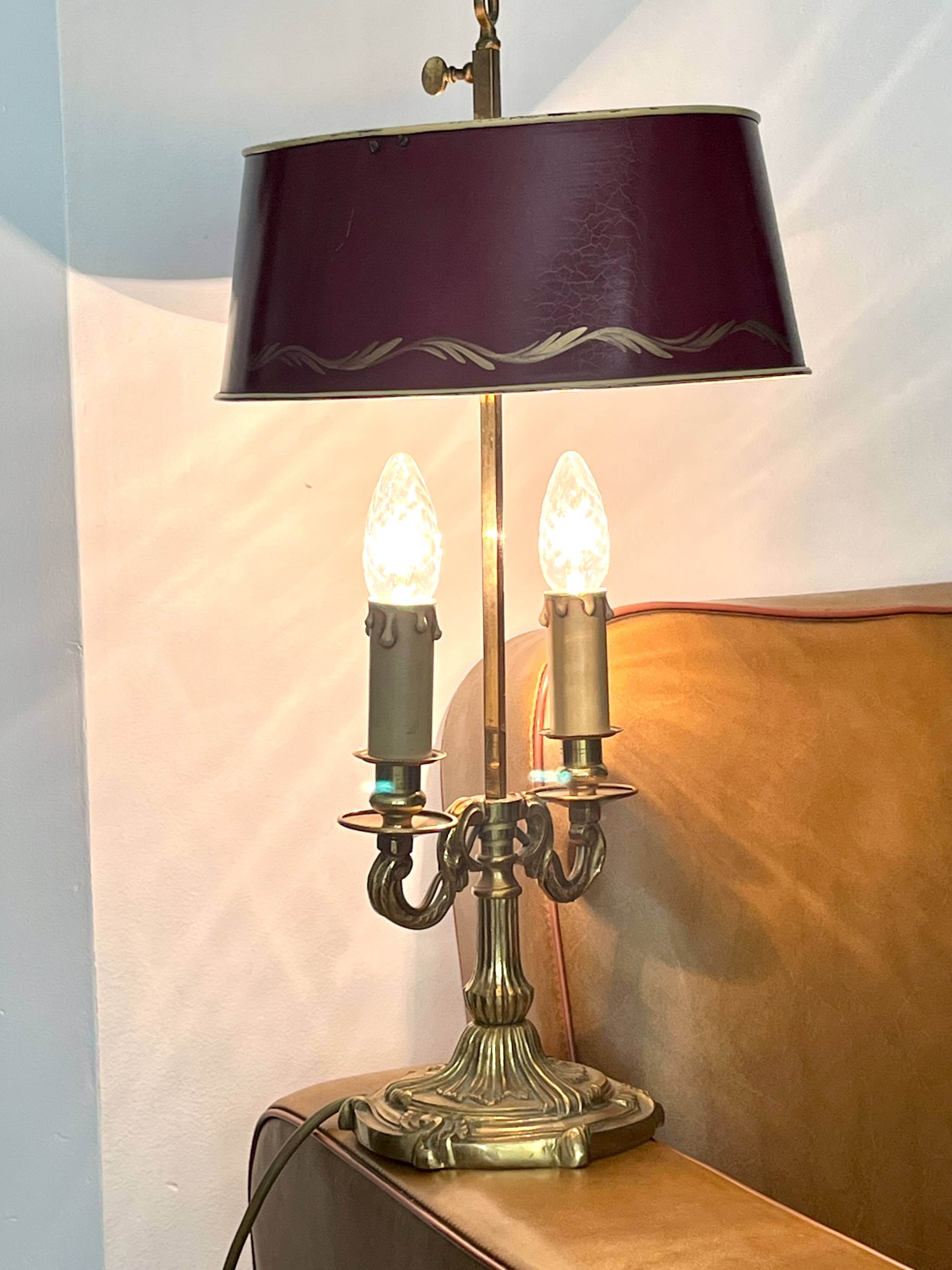 Hot water bottle lamp - 2 lights - Good condition