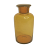 Flacon d'apothicaire avec bouchon en verre soufflé, 23 cm, 1 litre