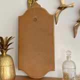 Old rectangular gilded mirror 43 x 21 cm
