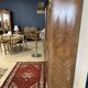 Louis XV style two-door wardrobe in rosewood.
