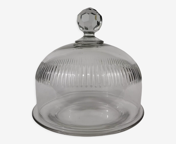 Beurrier, cloche en cristal