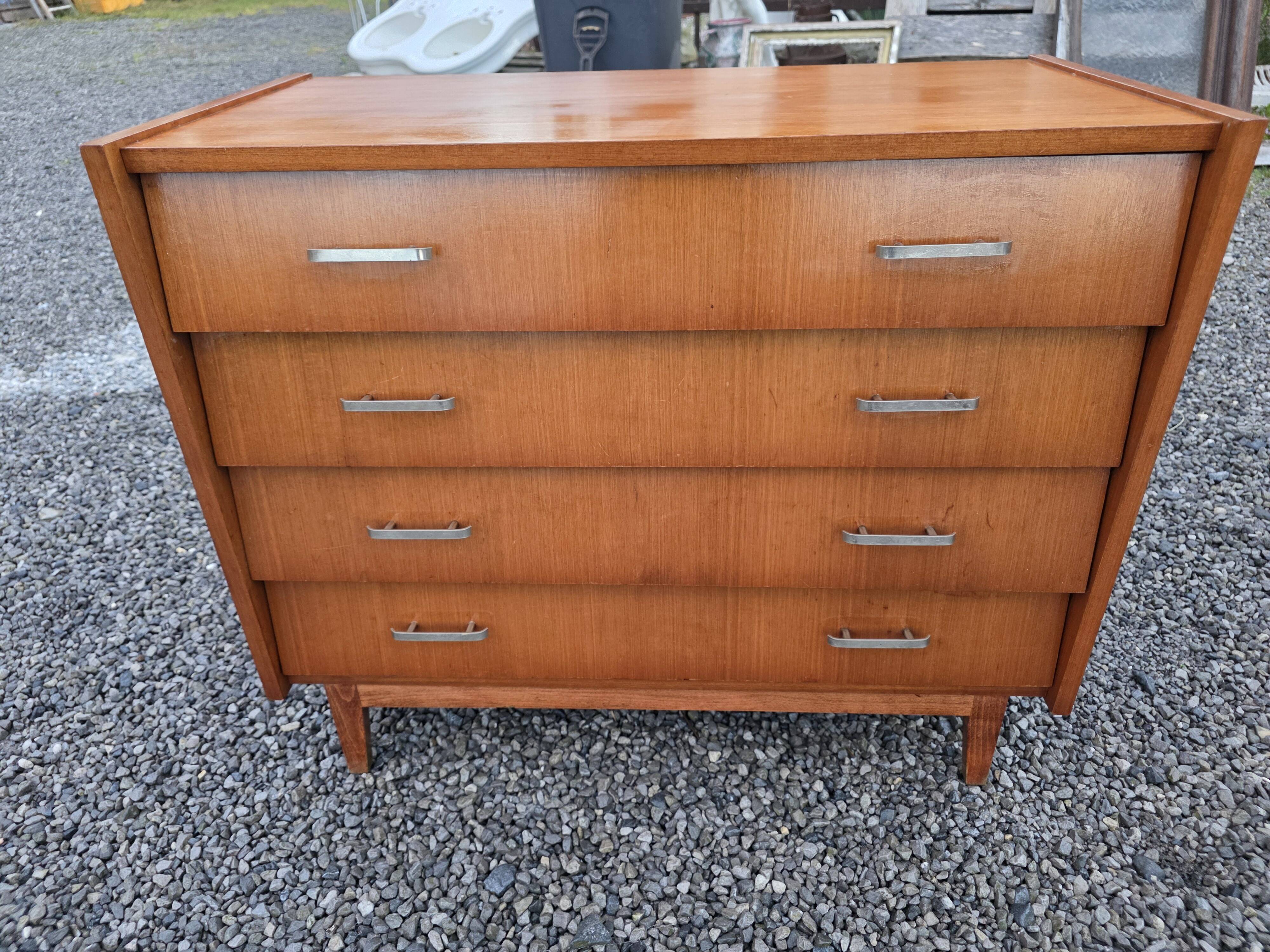 Vintage teak commode from the 1960s.