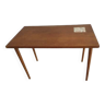 Table d'appoint vintage en bois et céramique
