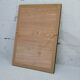 Miroir en "loupe" de bois. france, circa 1970