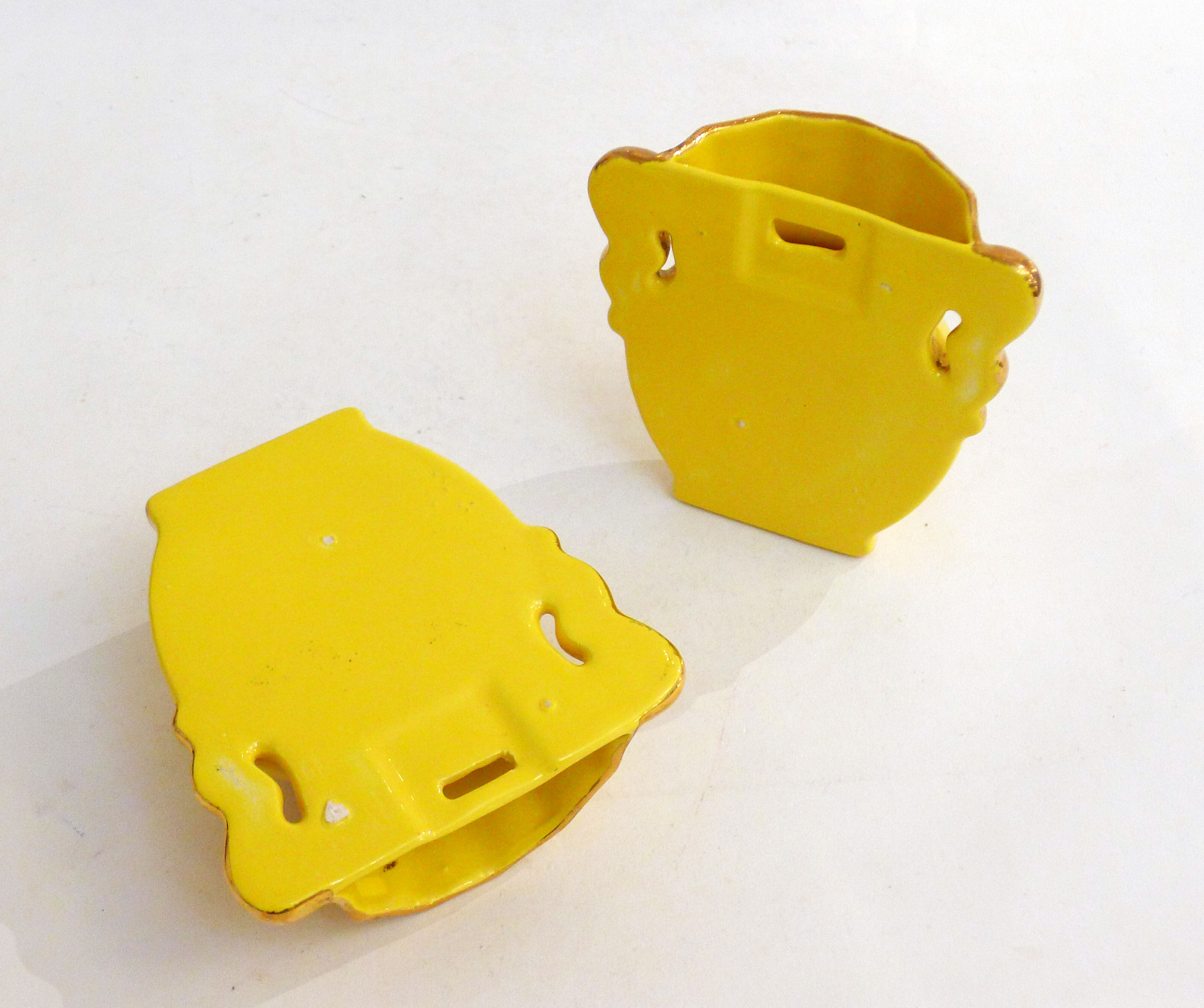 Pair of wall vases 1950'