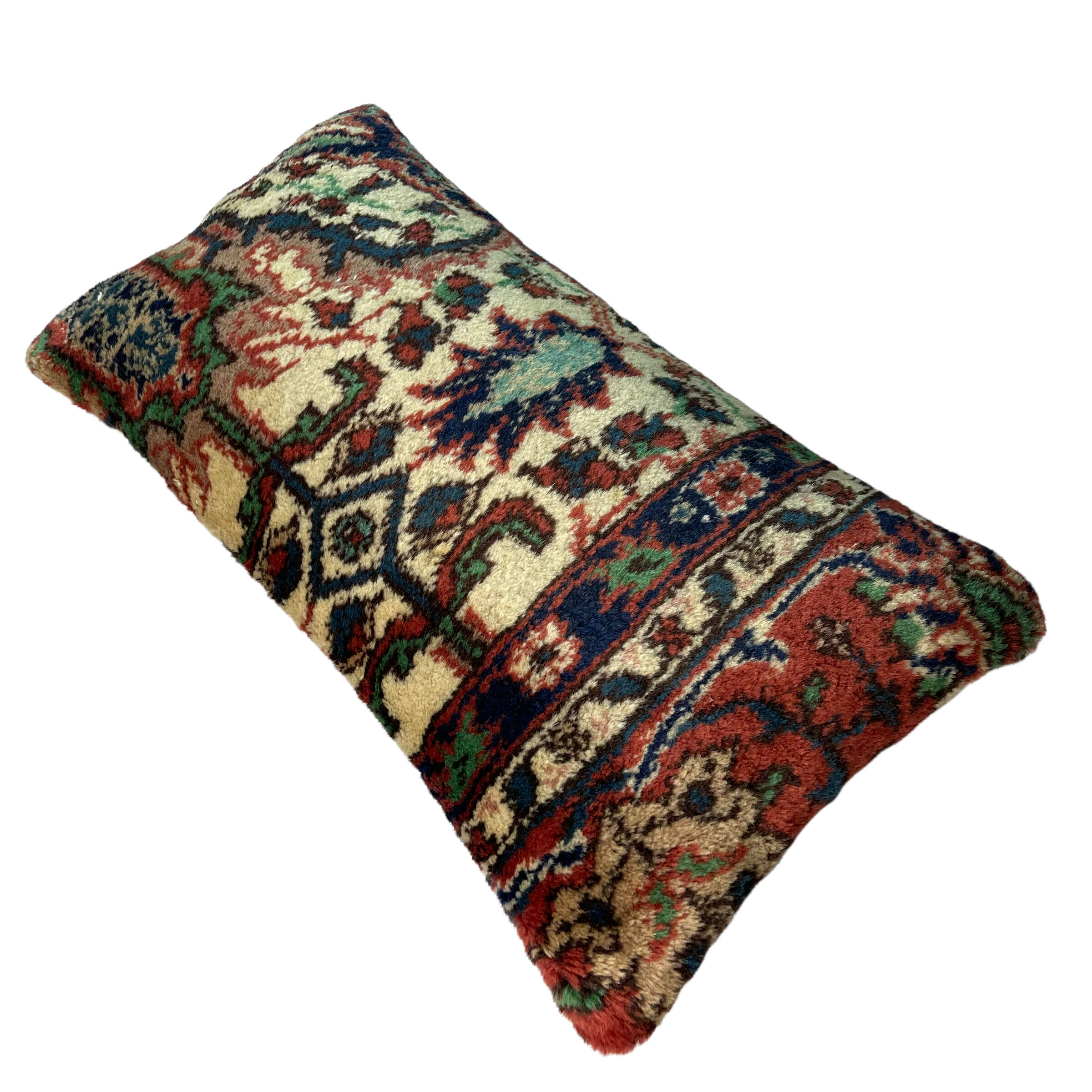 Housse de coussin vintage turque faite à la main 30 x 60 cm