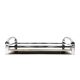 Jacques Adnet, Modernist mirrored tray, Maison Adnet, France 1940 /1950