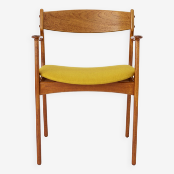 Fauteuil vintage par Erik Buch pour OD Mobler, 1960, Danois, Teck