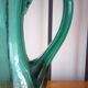 Pitcher made of green glass blown and tinted in the mass