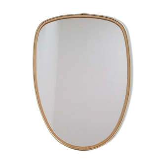 Vintage 1960s ovoid mirror