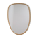 Miroir ovoïde vintage des années 1960