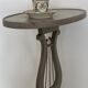 Lyre pedestal table