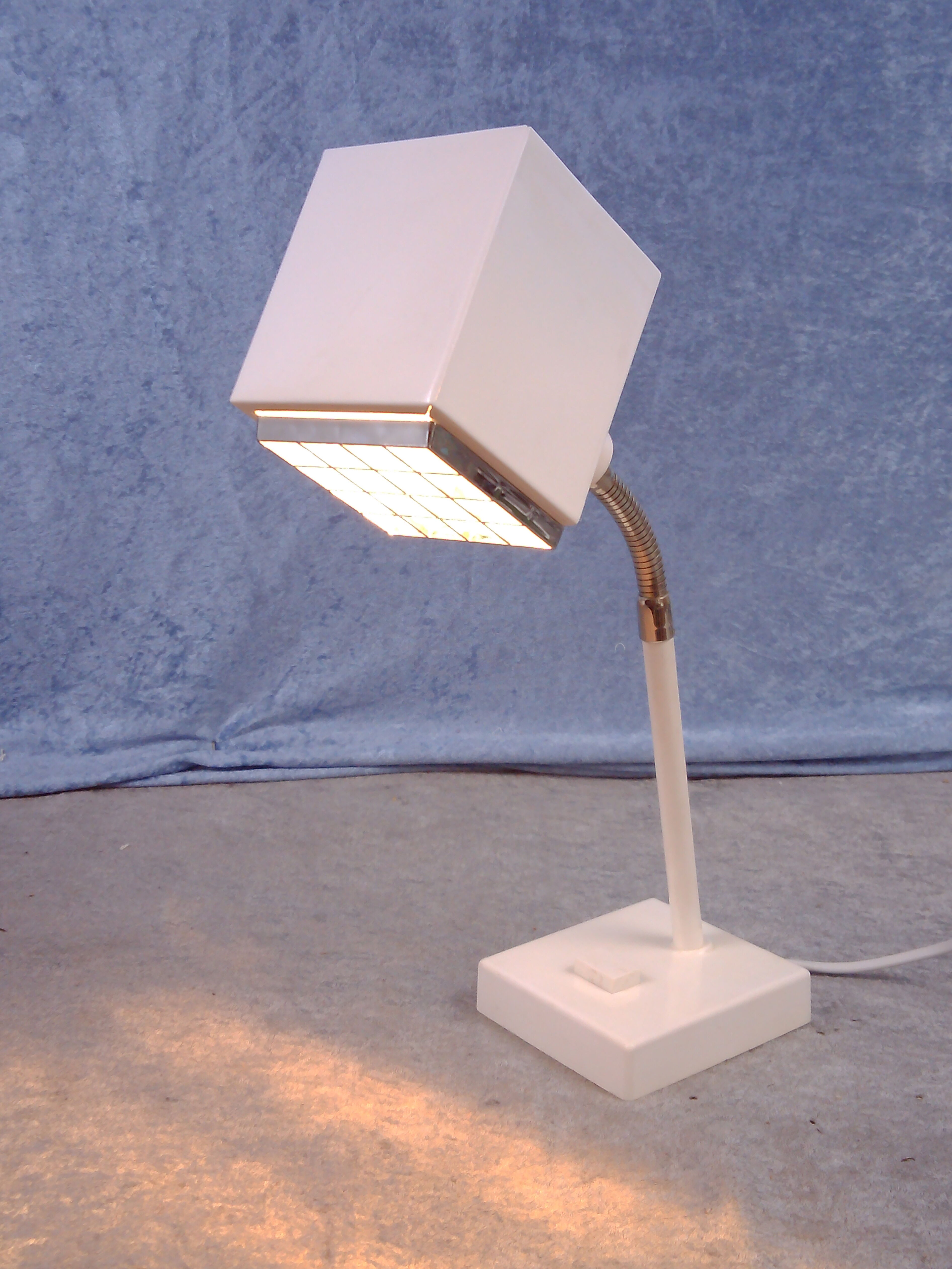 Kuben desklamp by Björn Svensson for Elidus, Sweden. 1970’s