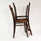Pair of wooden Art Deco chairs, Thonet, Germany, 1930s.