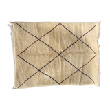 Tapis berbère beni ouarain handmade 200X145cm