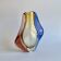 Glass Vase Karlovske Sklo, Czechoslovakia 1970