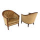Set de 2 fauteuils "Fabiola" en velours, Bröderna Andersson, Suède, 1960