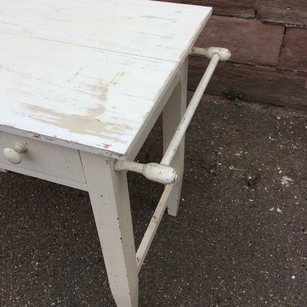 Table de ferme shabby chic vintage