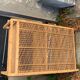 Rattan wicker shelf, 3 floors vintage 1960/70