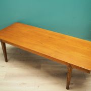 Table basse en teck, design danois, années 1970, fabricant : Severin Hansen