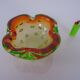 Sommerso Murano Glass Ashtray, Italy, 1960s
