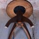 Mid-Century Czech Beech Piano Stool, 1940s