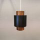 Hanging lamp, model Tunika, by Jo Hammerborg for Fog & Mørup Denmark 1966.