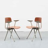 Friso Kramer Result oak chair light gray