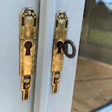 Glass-glazed Parisian wardrobe 1920