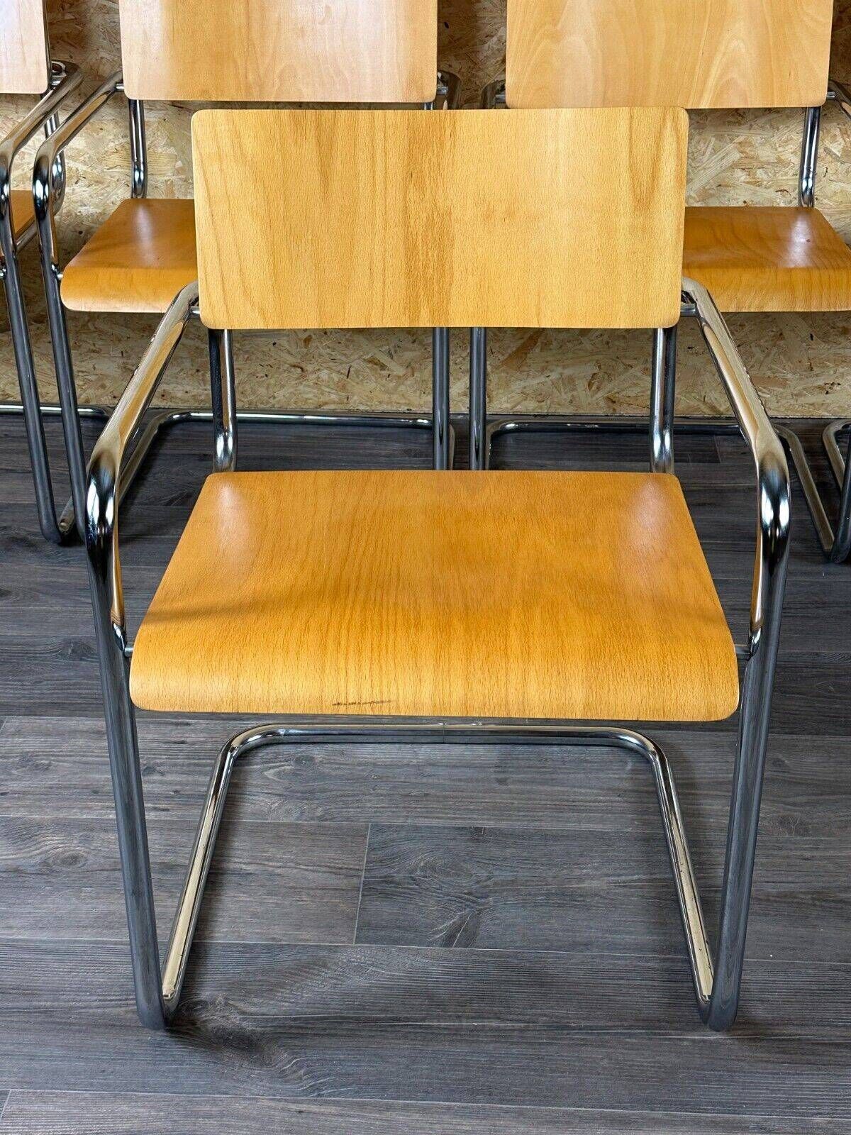 5x 80s chair chairs cantilever armchair plurima italy design