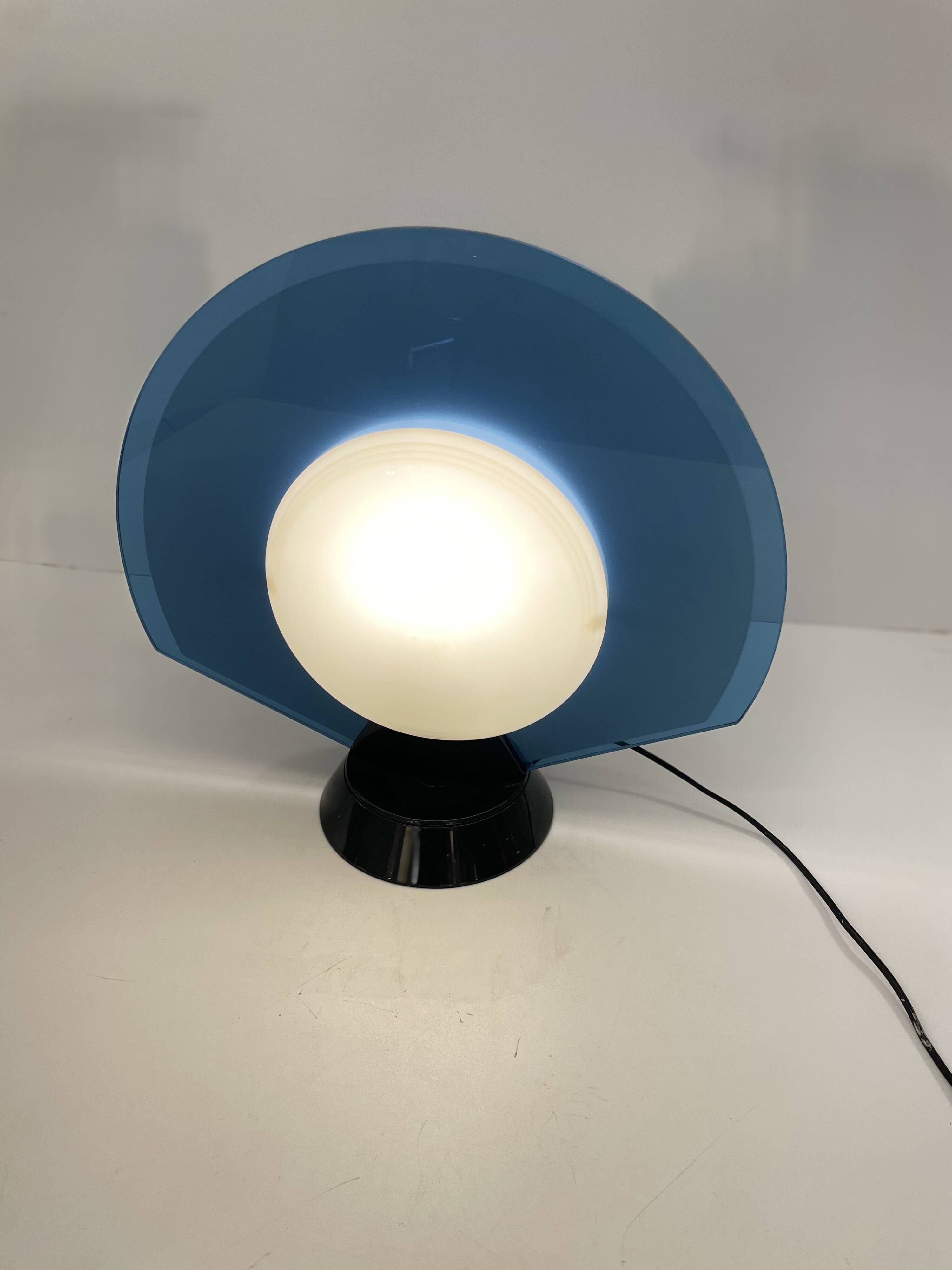 TIKAL Postmodern Table Lamp by PG Ramella for Arteluce, 1980s