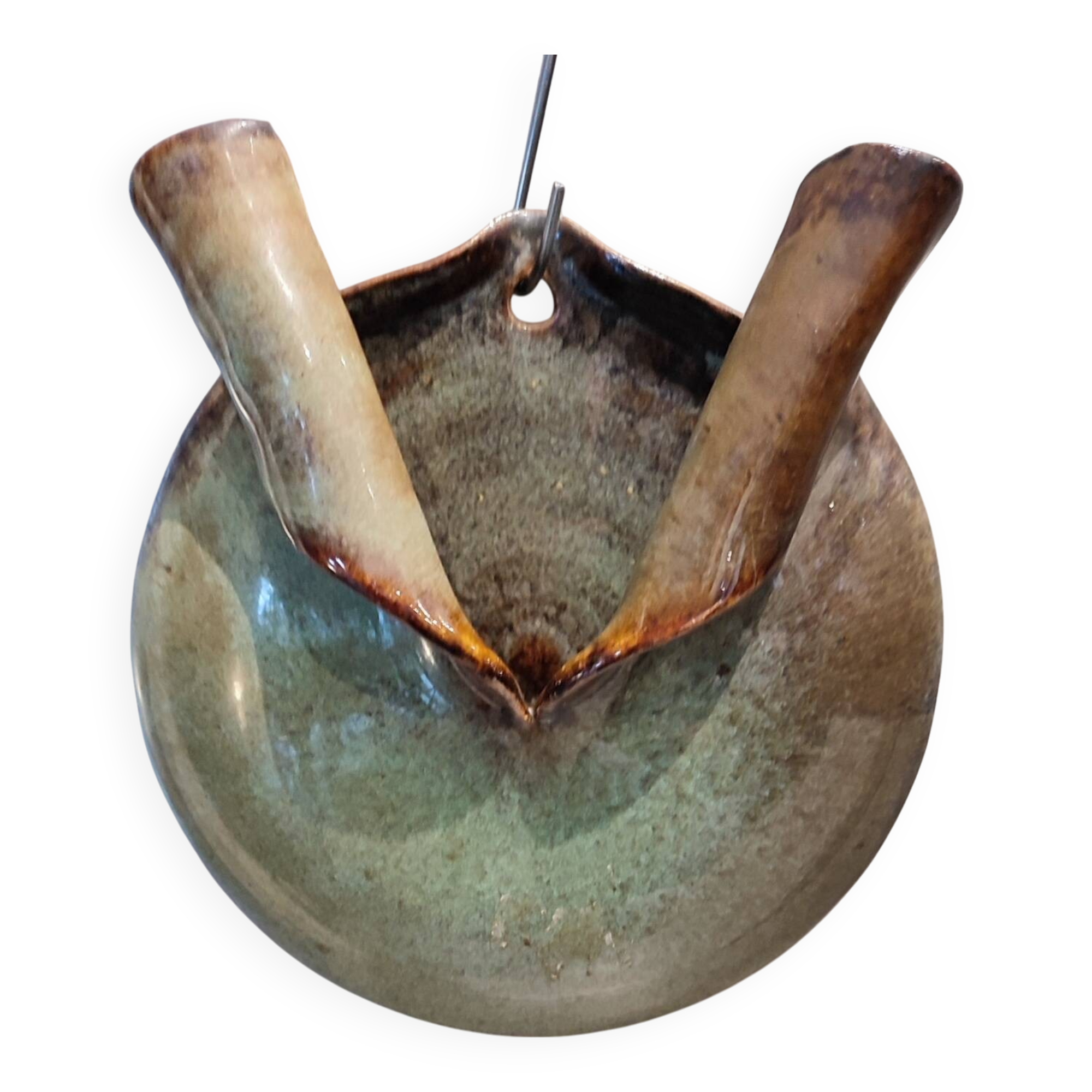 Ceramic wall vase by Marc Benjamin