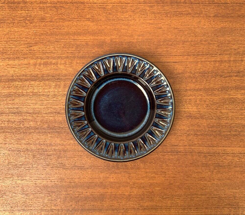 Danish ceramic bowl from the mid-century by Søholm, 1960s.