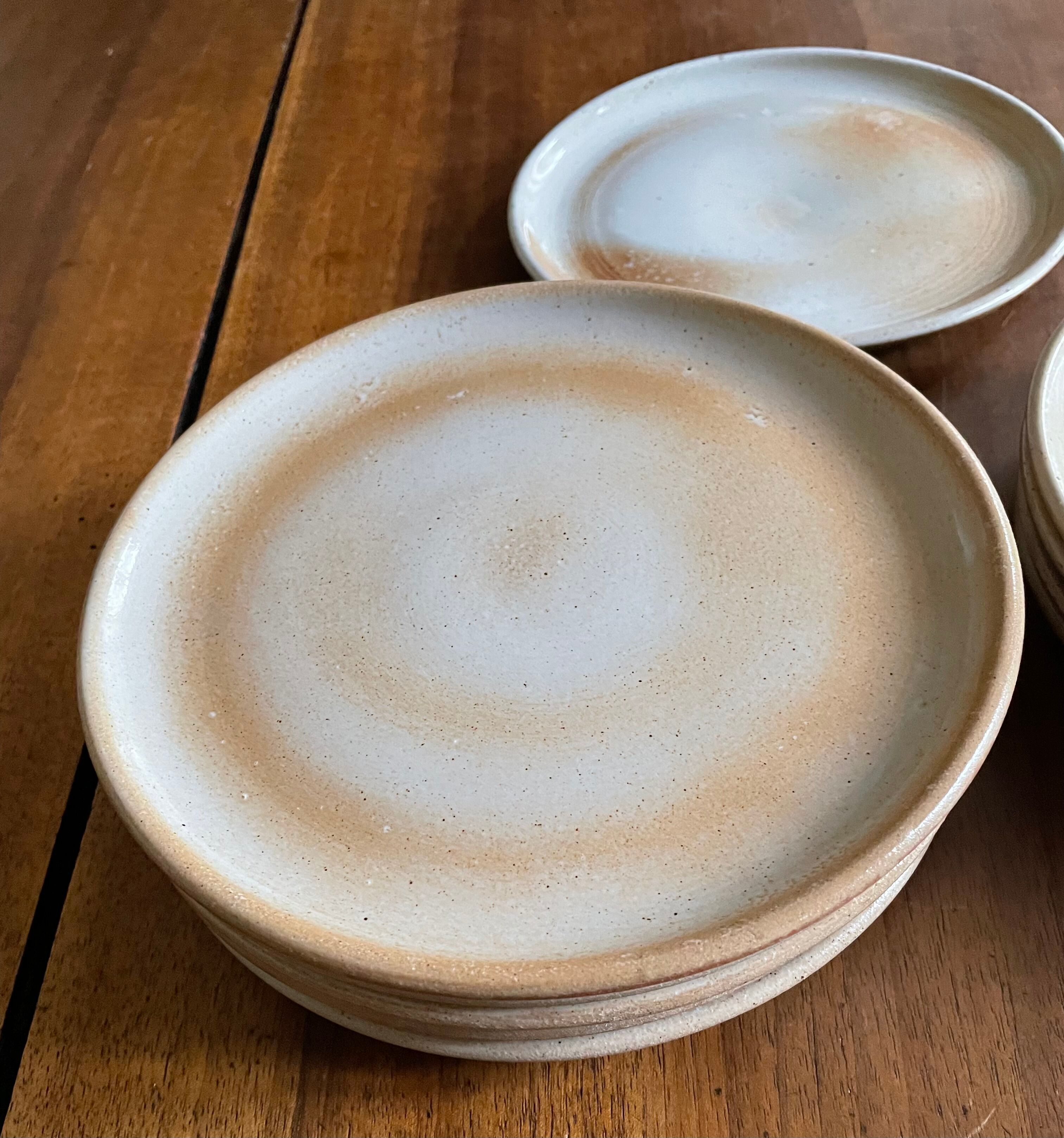 Dessert plates in Marais Sandstone