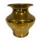 Vase with hammered copper neck XX century
