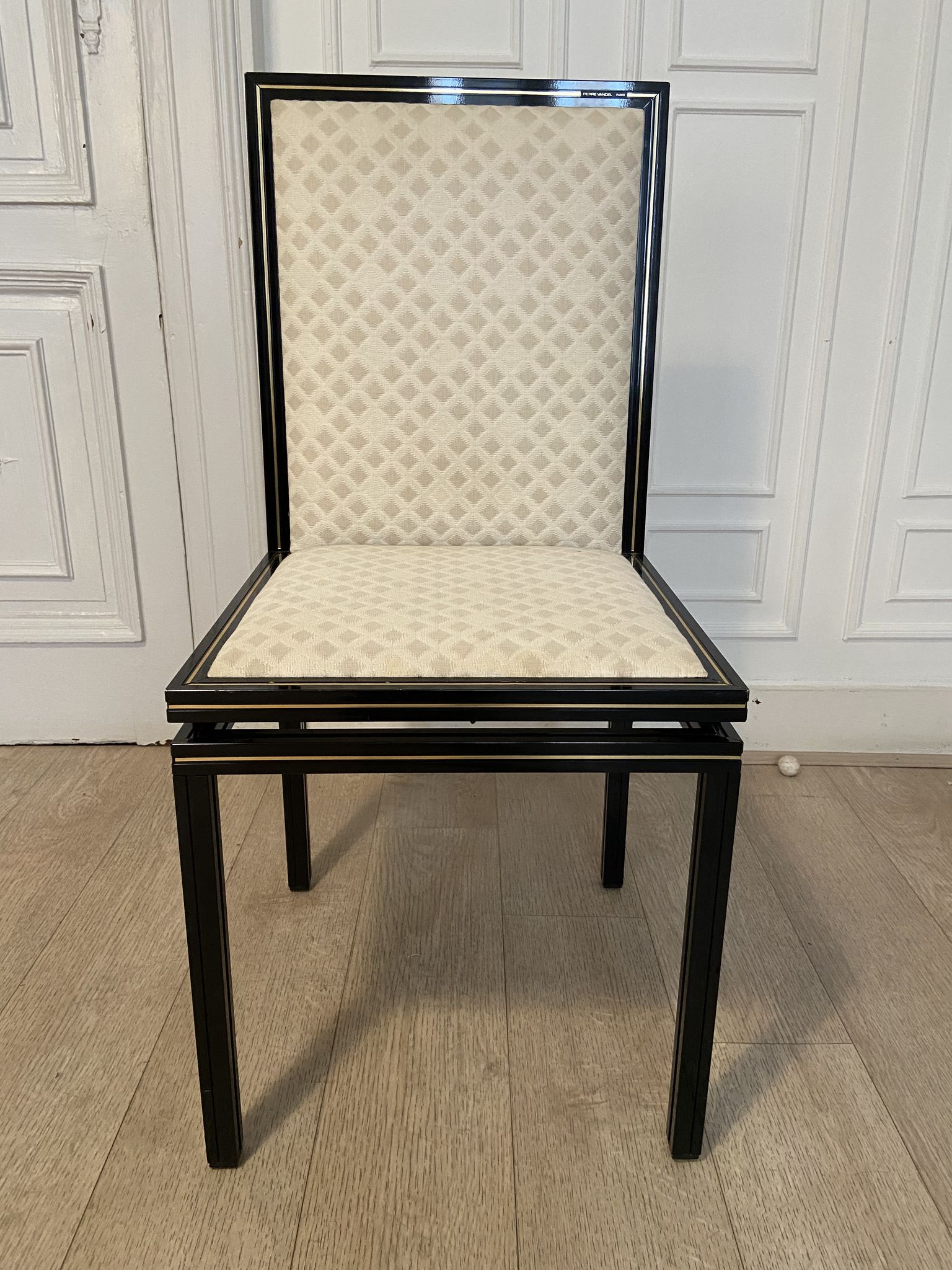 6 chairs Pierre Vandel, Paris, 1970s