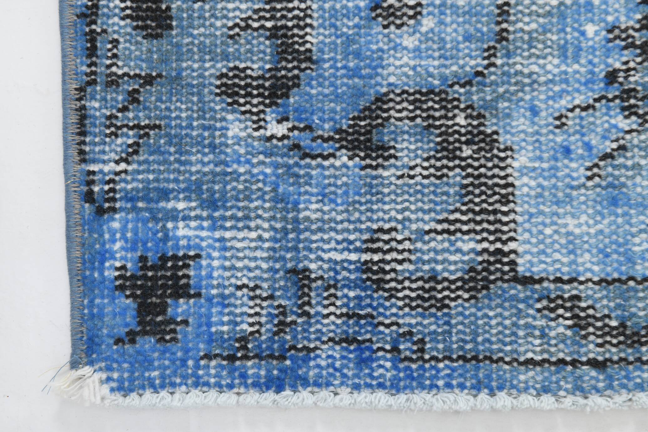 5x8 Shades Of Blue Soft Pastel Vintage Rug, 155x252Cm SK 4004