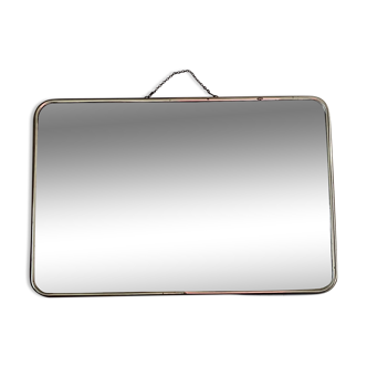 Large vintage barber mirror