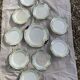 Set of 9 dessert plates and 1 serving platter Victoria China