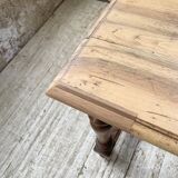 2m walnut drapery farm table