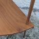 Pair of Corner Shelves 60/70 Vintage Design Console Table