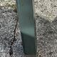 Vintage green metal industrial desk – 1950s