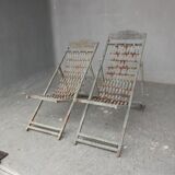 Chairs long time 1900 outside metal