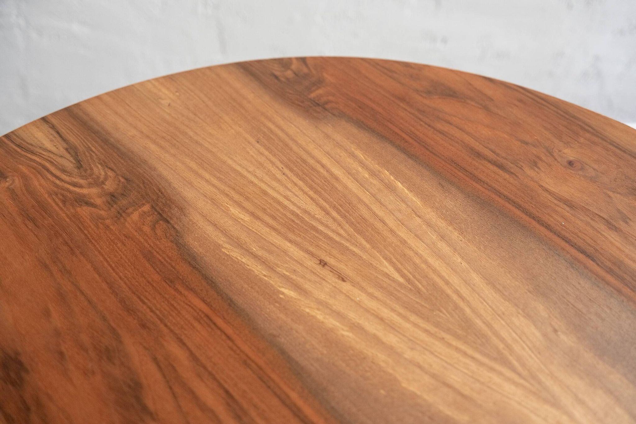 Table d'appoint tchécoslovaque en bois, années 80