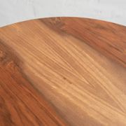 Table d'appoint tchécoslovaque en bois, années 80