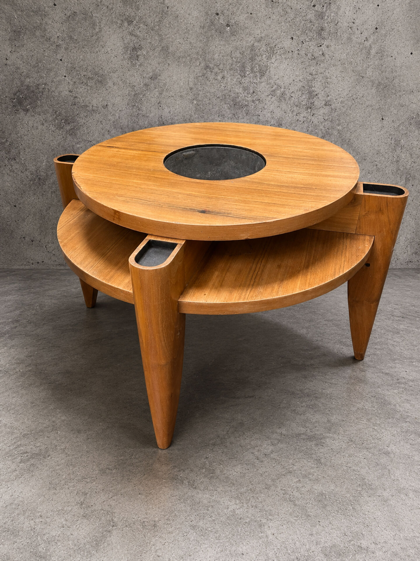 Coffee table / Art Deco smoking table